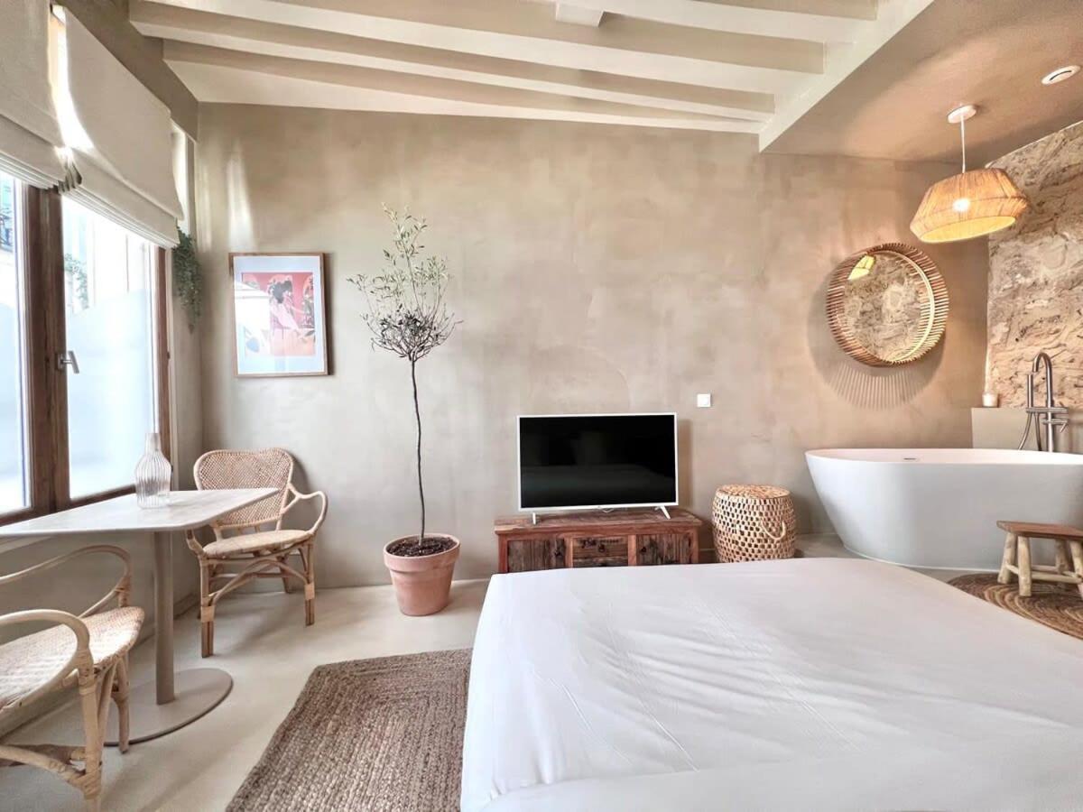 פריז Studio De Charme Pour Un Sejour En Amoureux - 2P - Flat-Guest מראה חיצוני תמונה